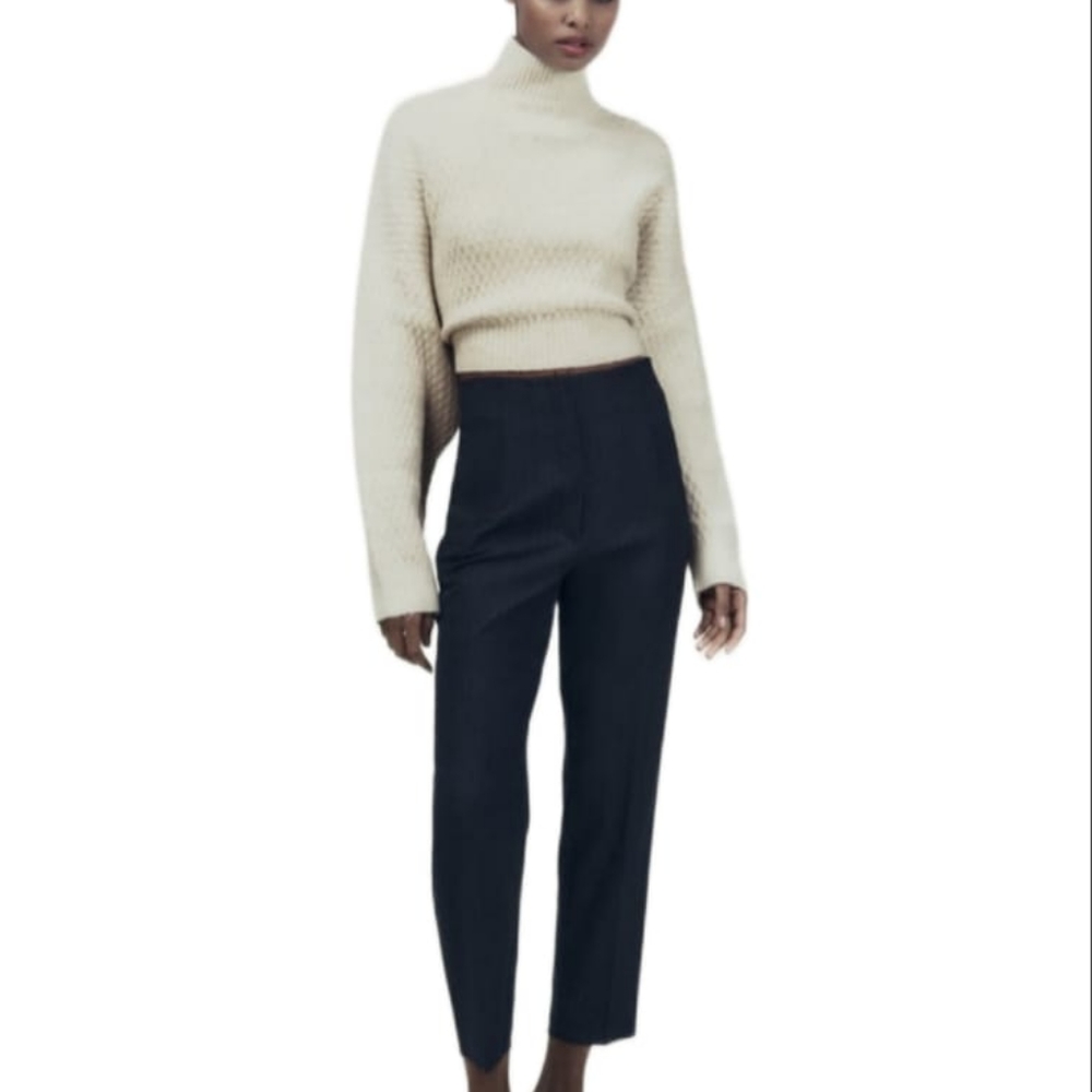 Zara Pin Stripe Trousers